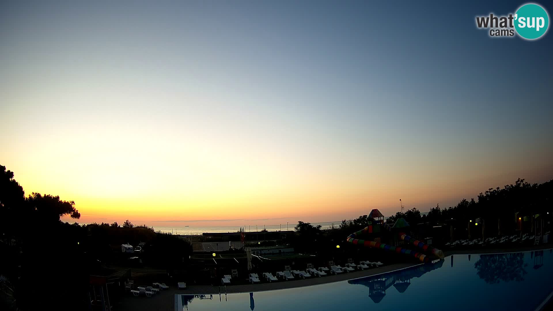 Camping Vittoria webcam en vivo Rosolina mare