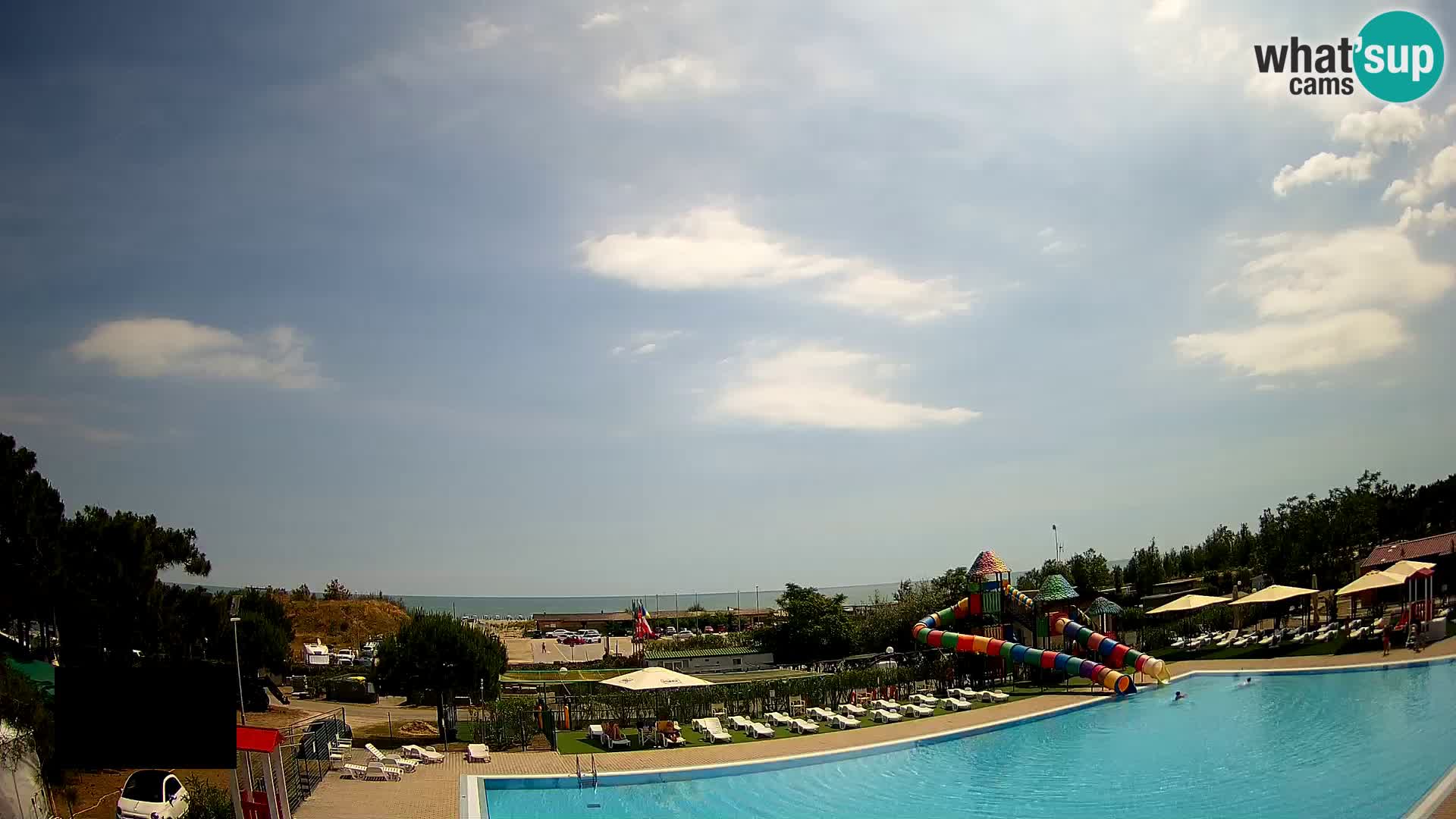 LIVE Camping Vittoria webcam Rosolina mare
