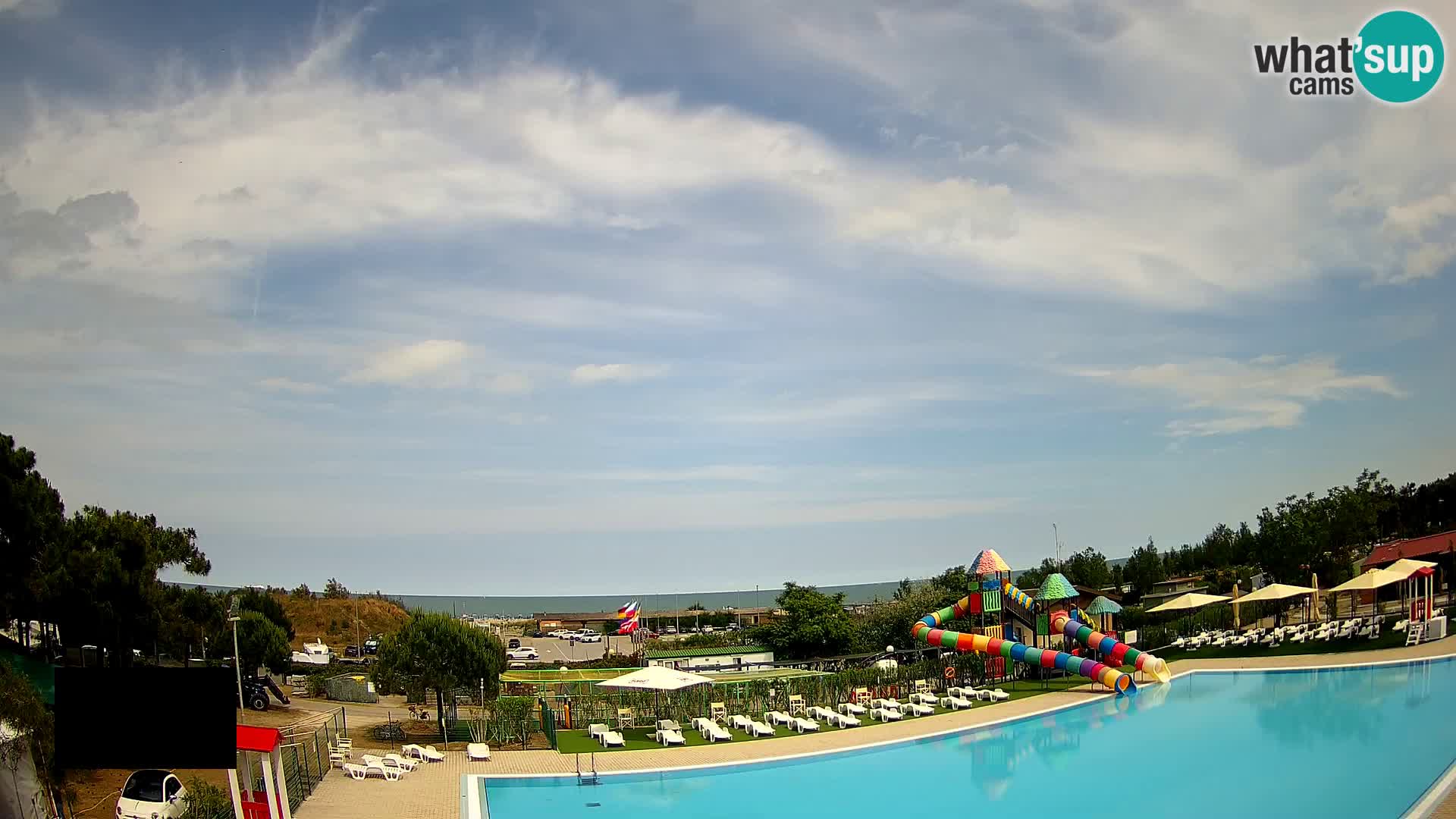 Camping Vittoria livecam Rosolina mare