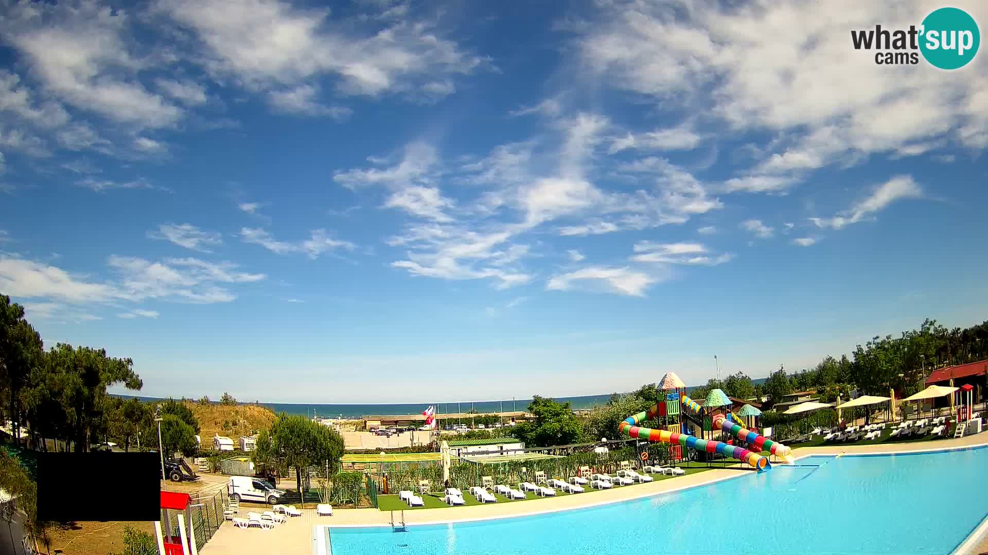Camping Vittoria livecam Rosolina mare