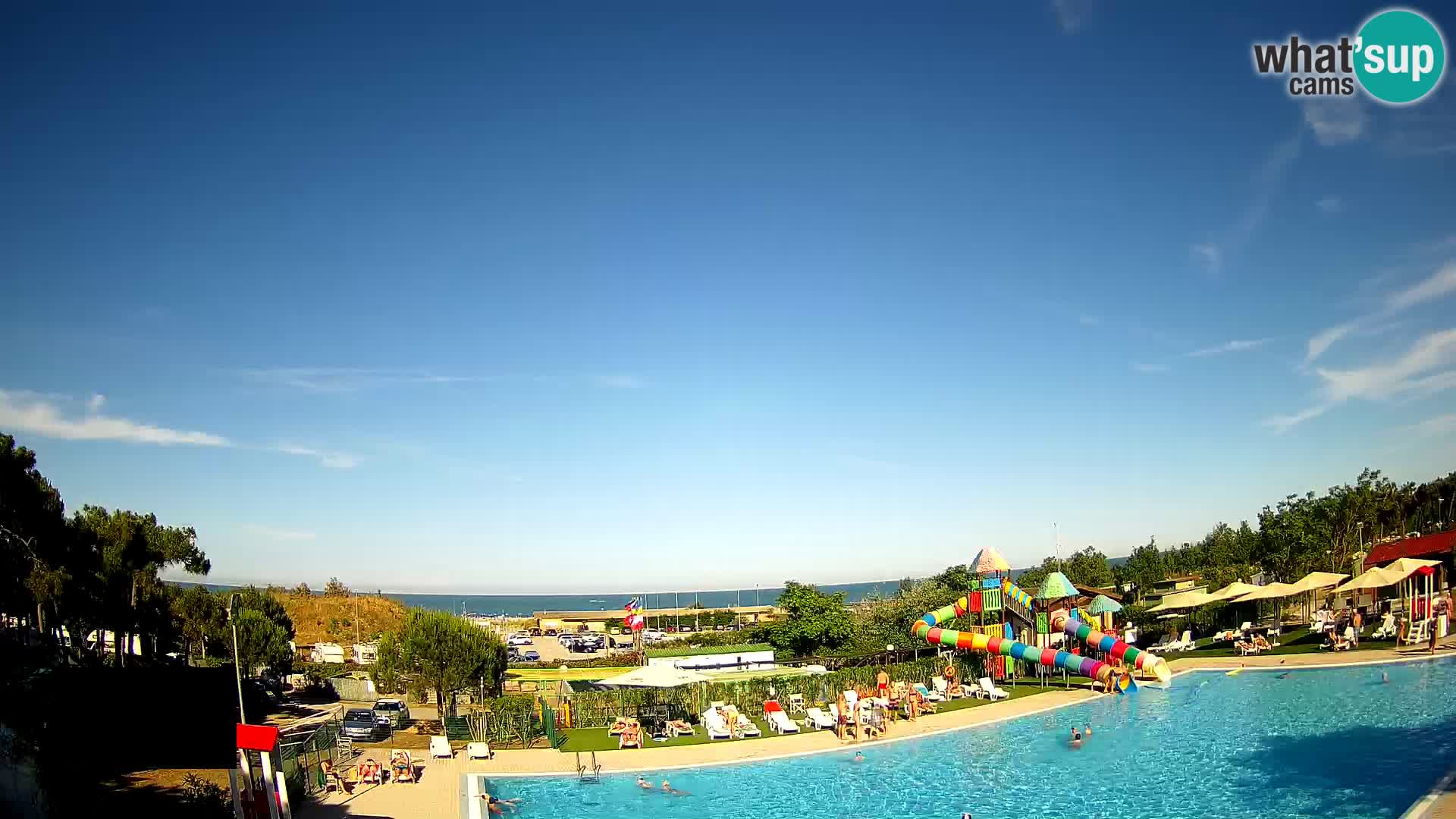Camping Vittoria livecam Rosolina mare