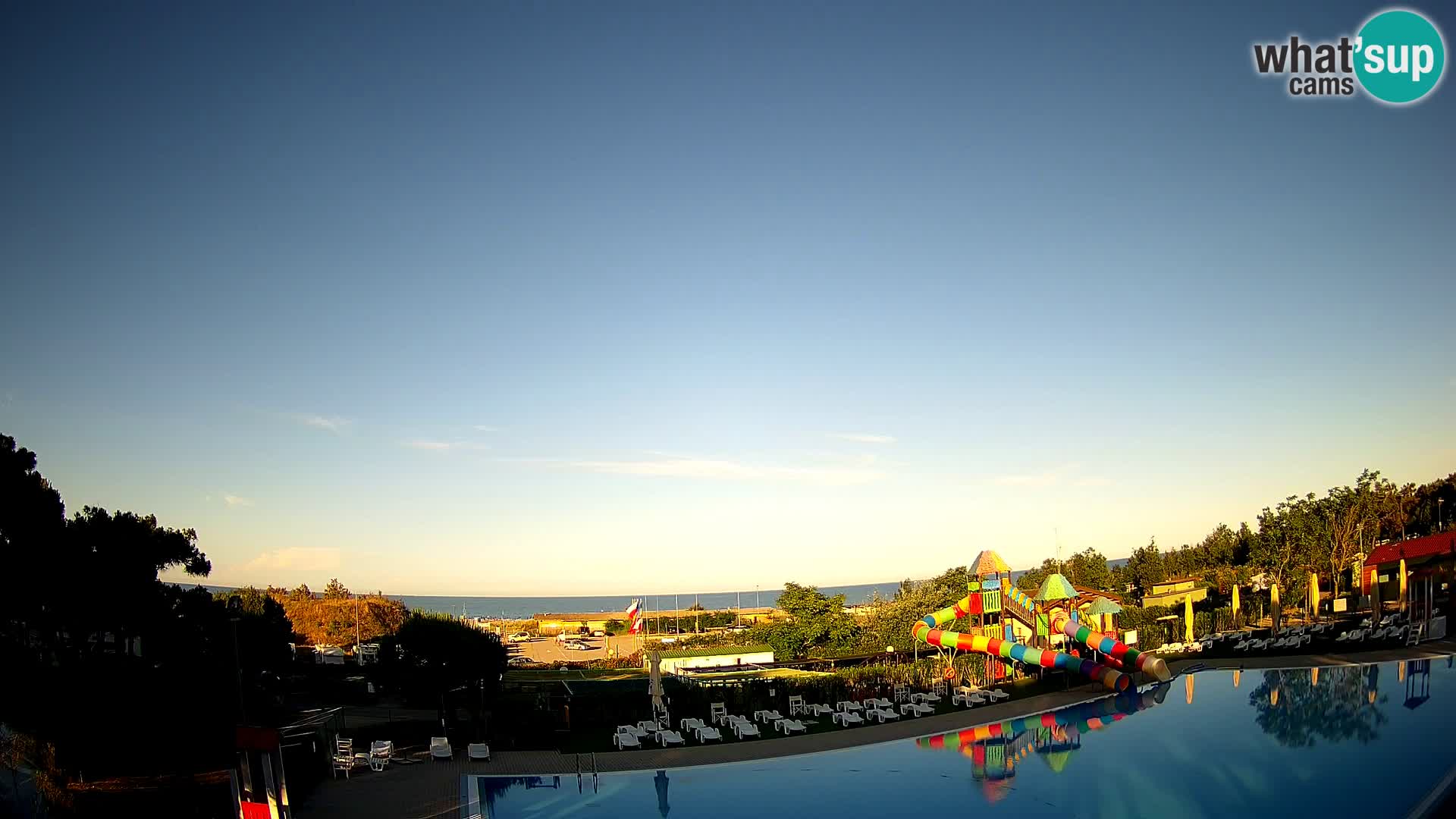 Camping Vittoria web kamera Rosolina mare