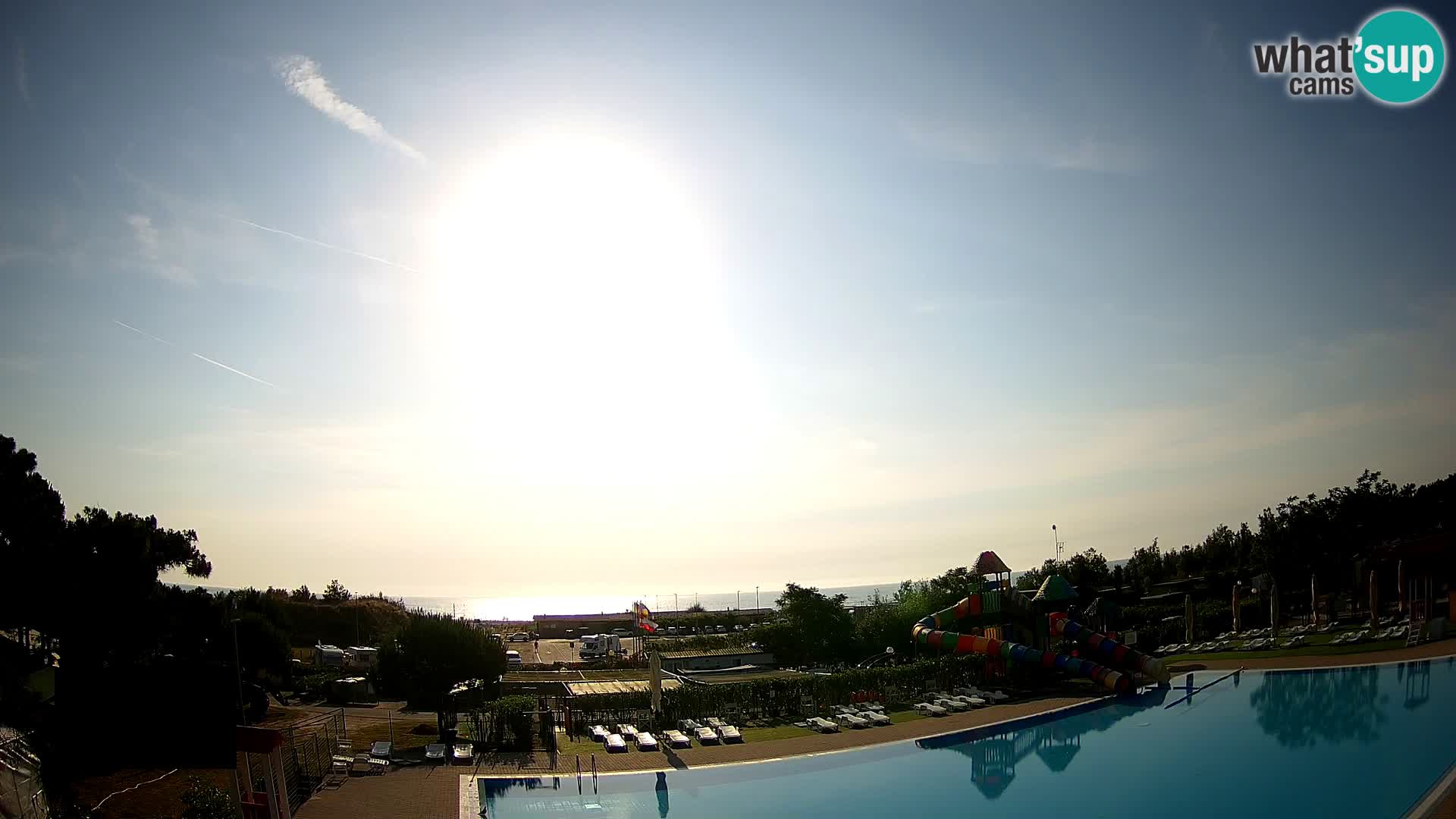 Camping Vittoria webcam en vivo Rosolina mare