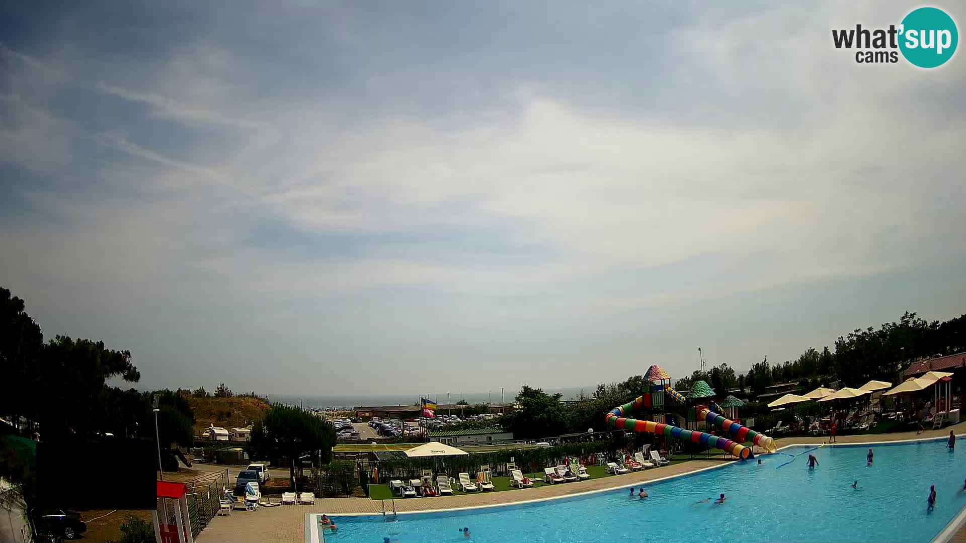 Camping Vittoria webcam en vivo Rosolina mare