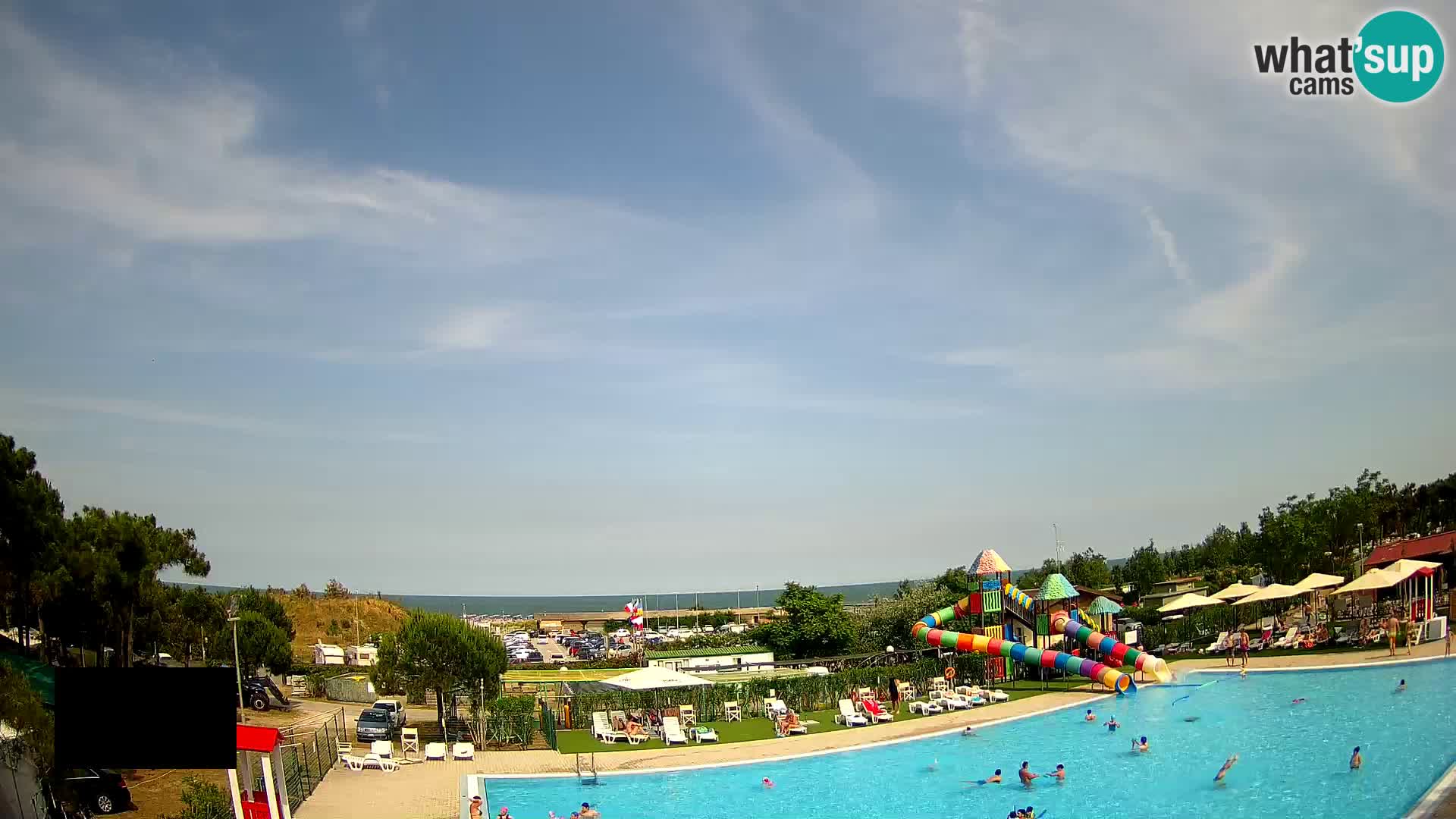 Camping Vittoria livecam Rosolina mare