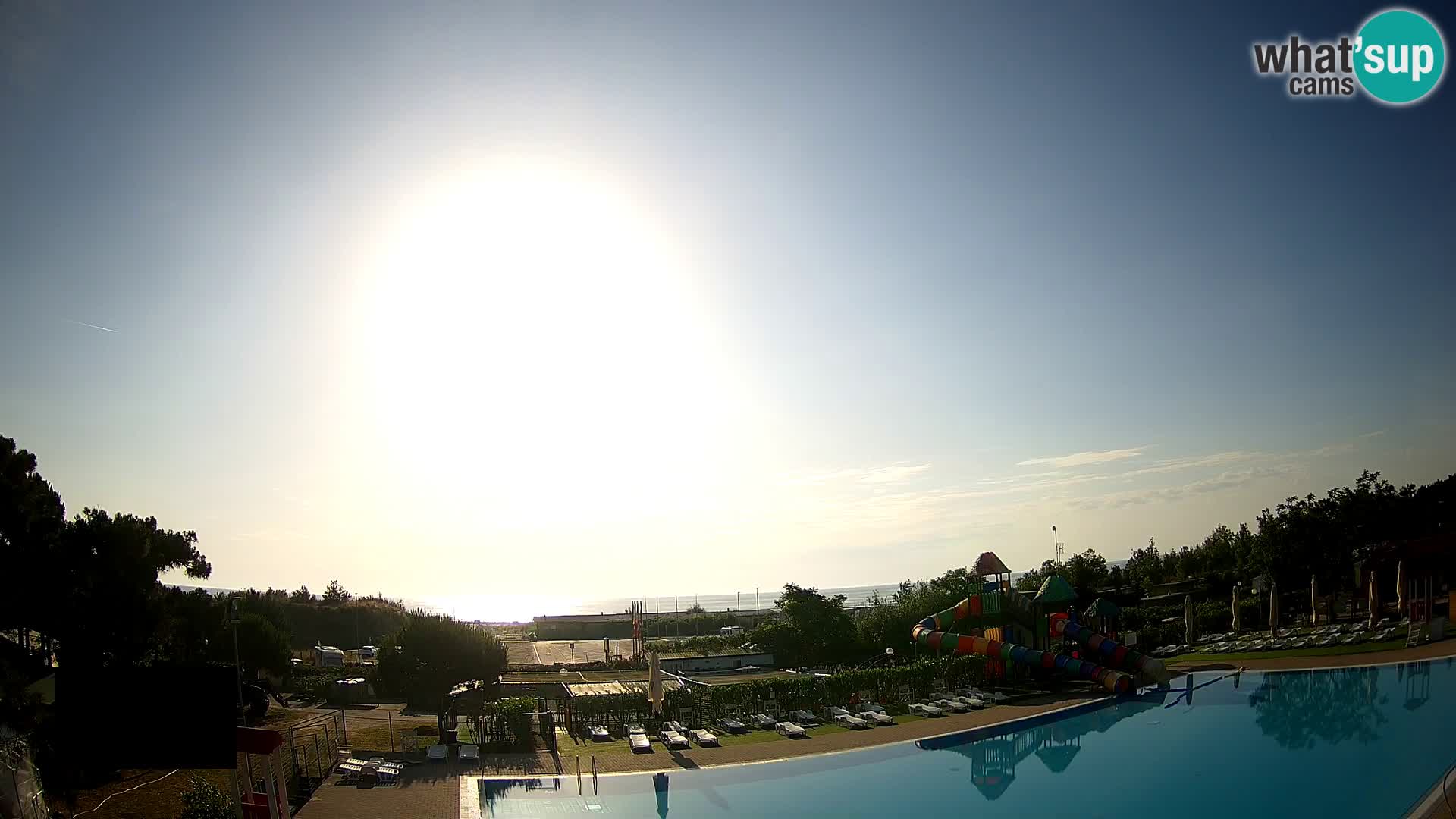 Camping Vittoria webcam en vivo Rosolina mare