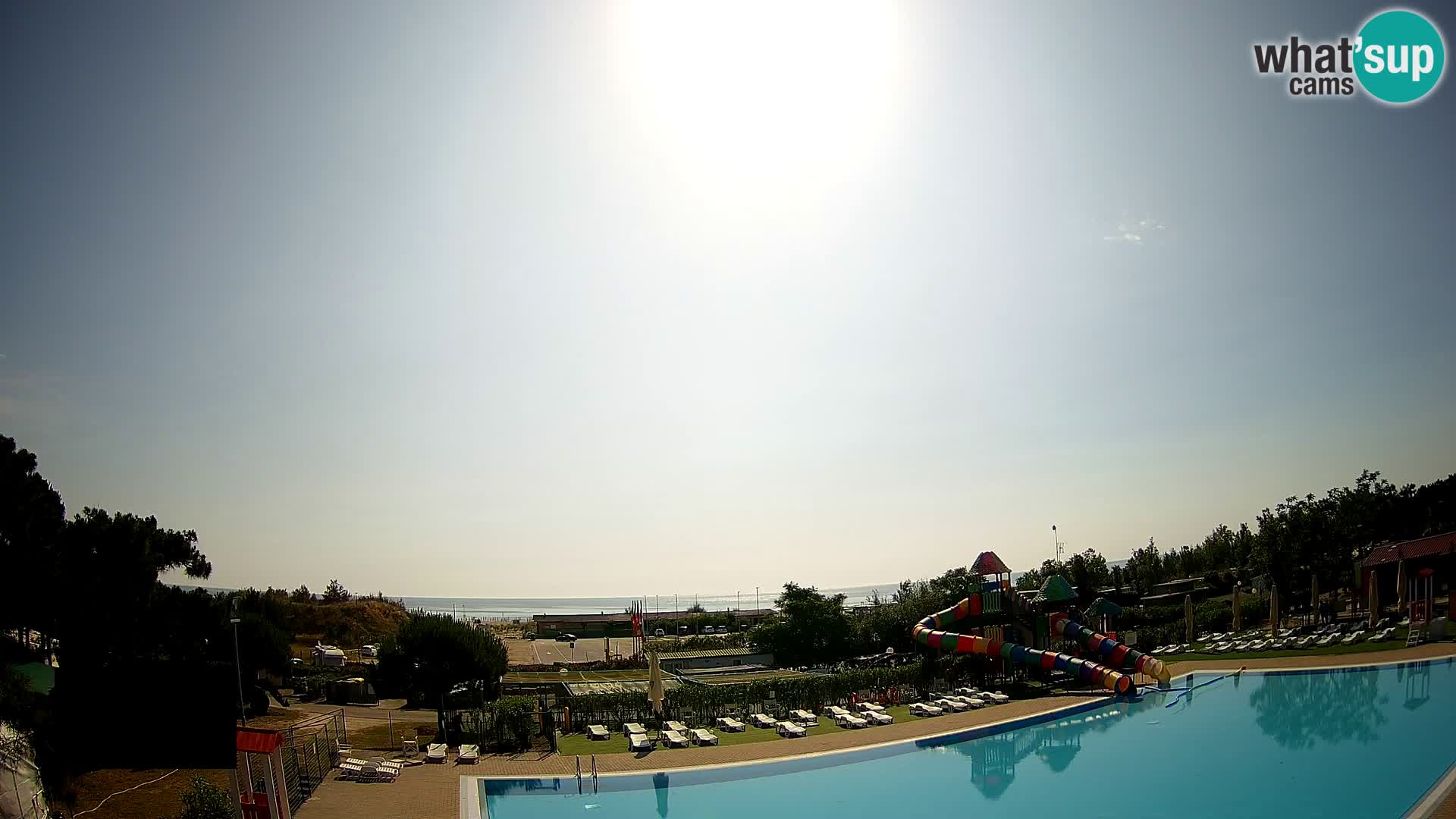 Camping Vittoria livecam Rosolina mare