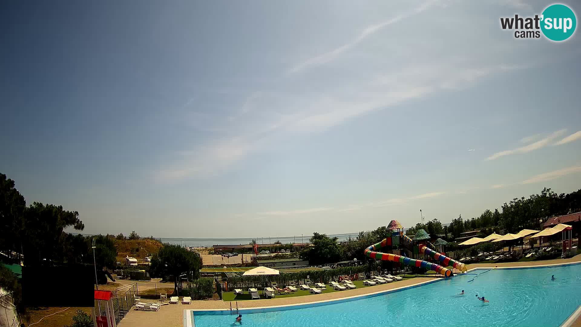 Camping Vittoria webcam en vivo Rosolina mare