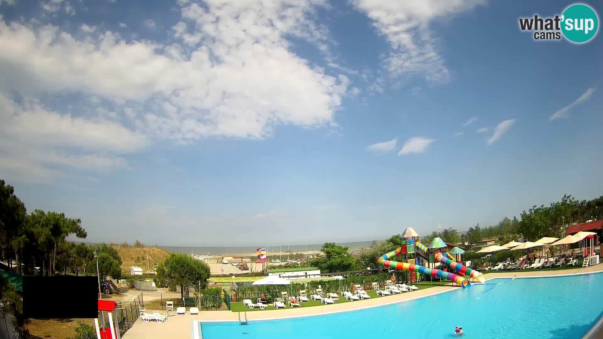 Camping Vittoria livecam Rosolina mare