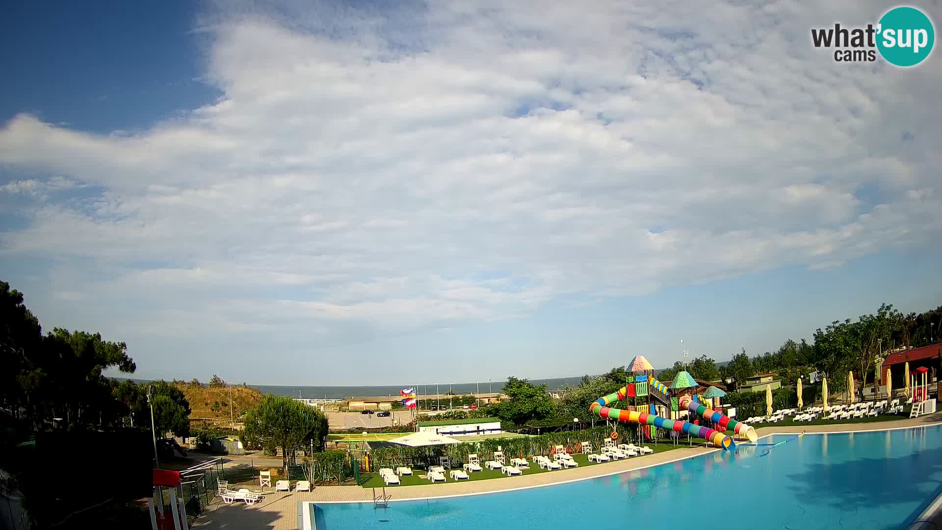 Camping Vittoria webcam en vivo Rosolina mare