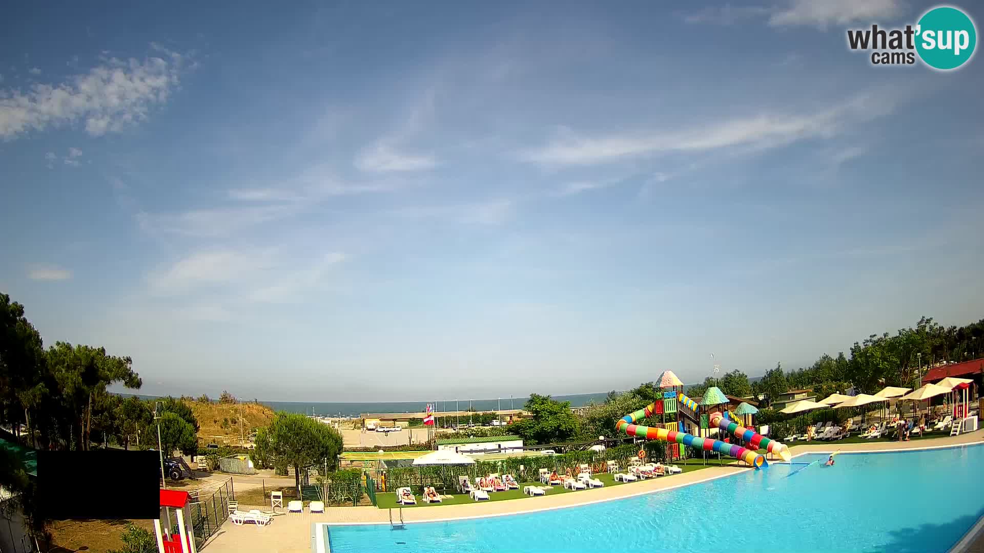 Camping Vittoria web kamera Rosolina mare