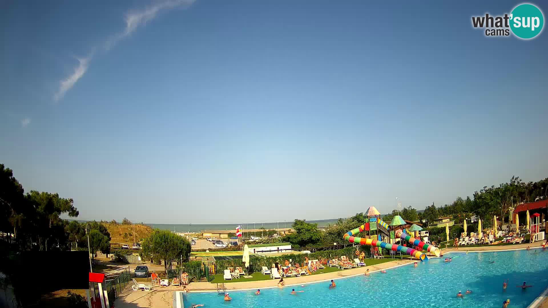 Webcam Camping Vittoria LIVEcam Rosolina mare