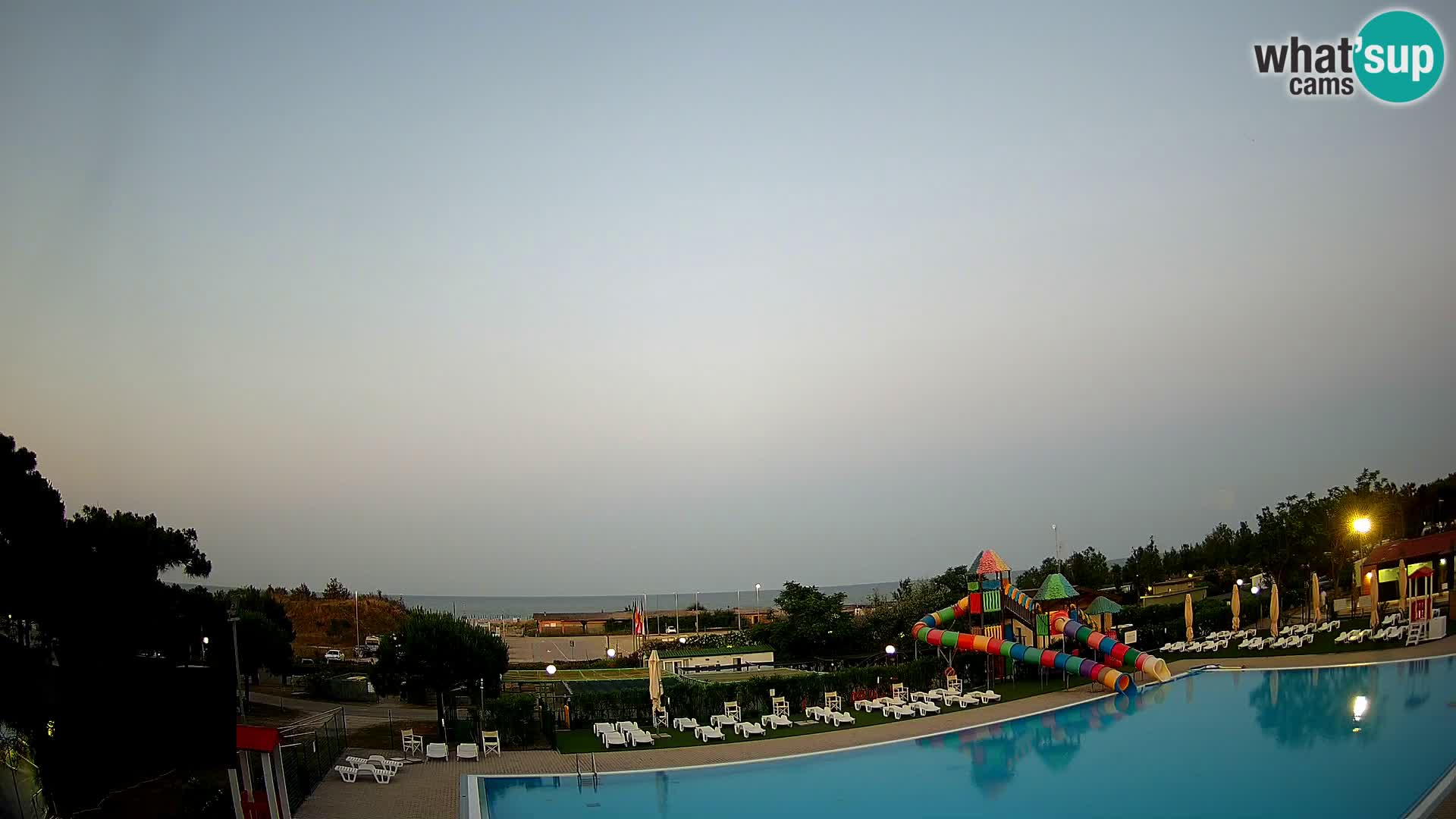 Webcam Camping Vittoria LIVEcam Rosolina mare