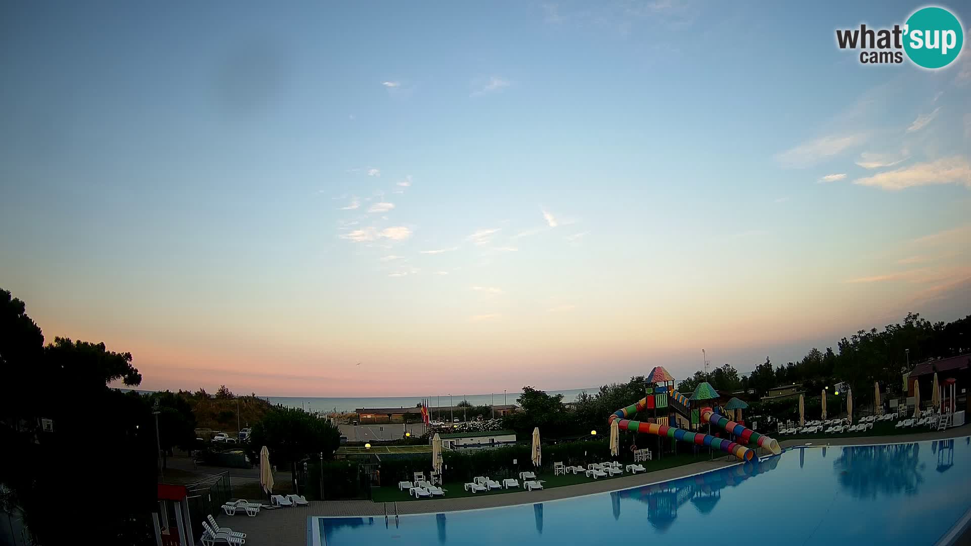 Webcam Camping Vittoria LIVEcam Rosolina mare