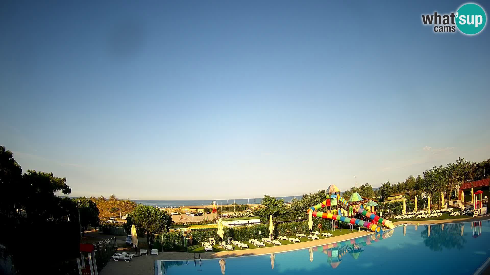 Camping Vittoria Spletna kamera Rosolina mare