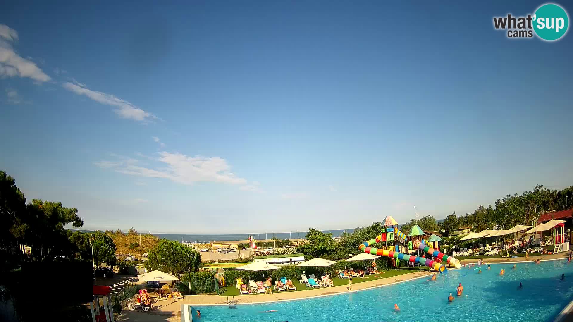 Webcam Camping Vittoria LIVEcam Rosolina mare