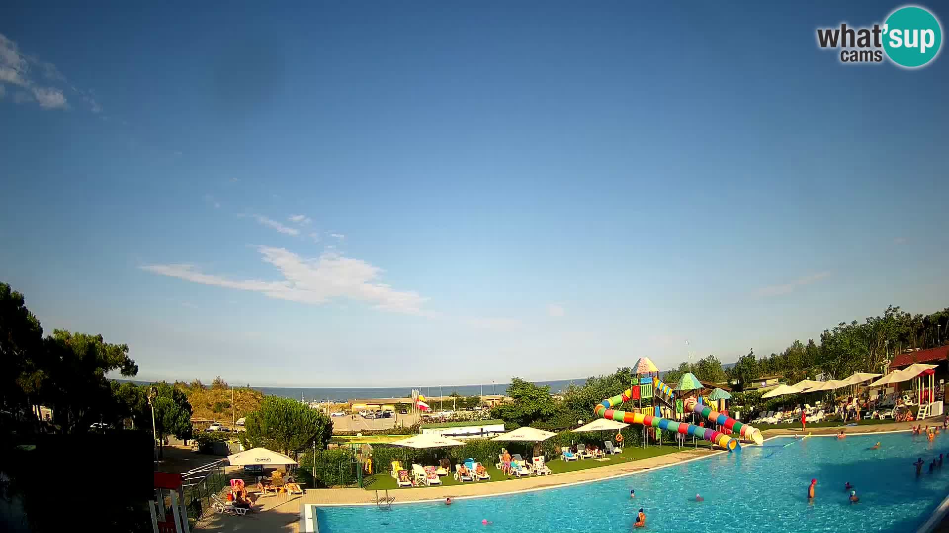 LIVE Camping Vittoria webcam Rosolina mare