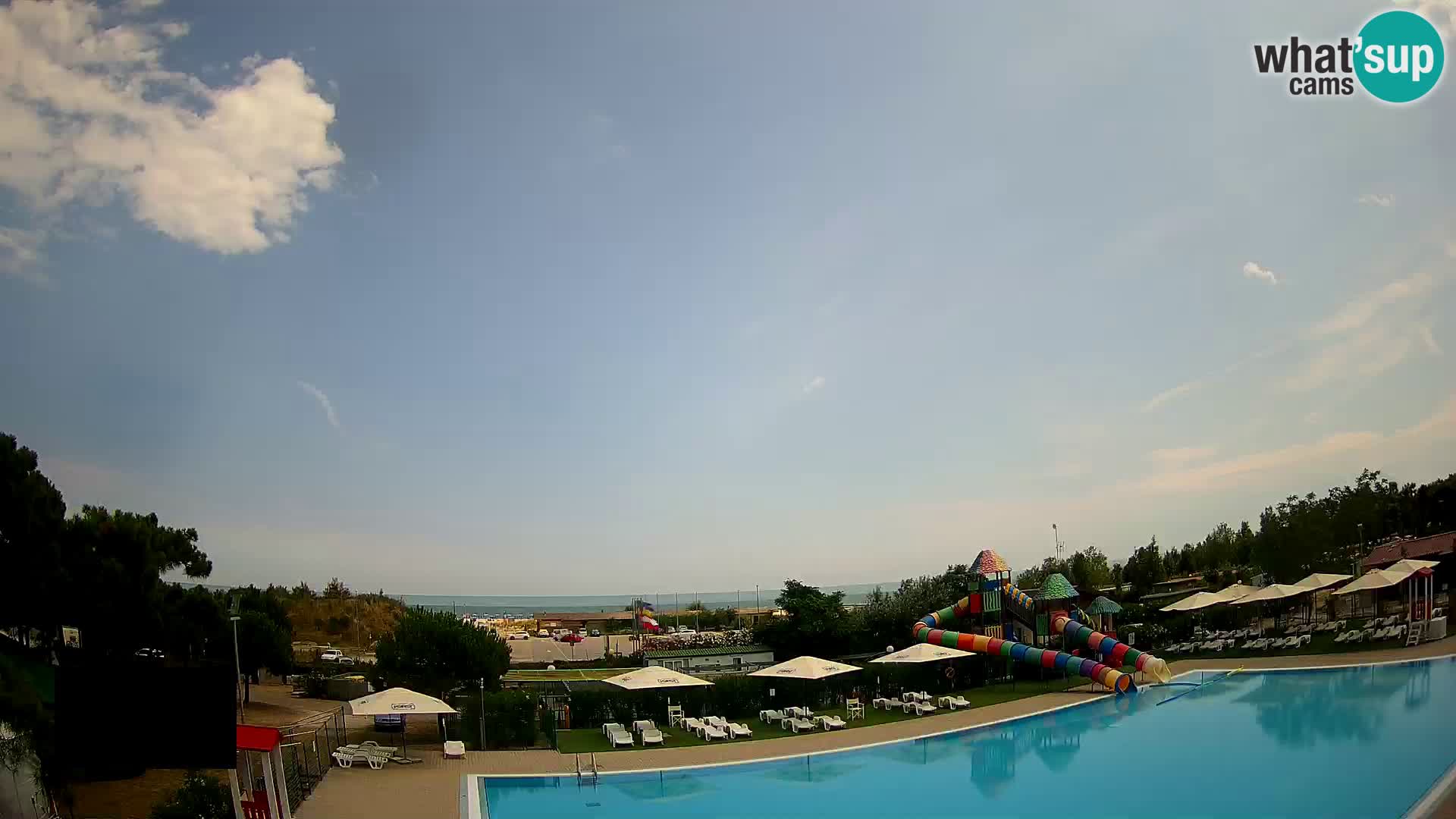 Webcam Camping Vittoria LIVEcam Rosolina mare