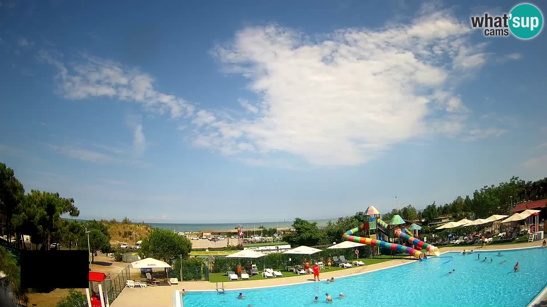 Camping Vittoria web kamera Rosolina mare