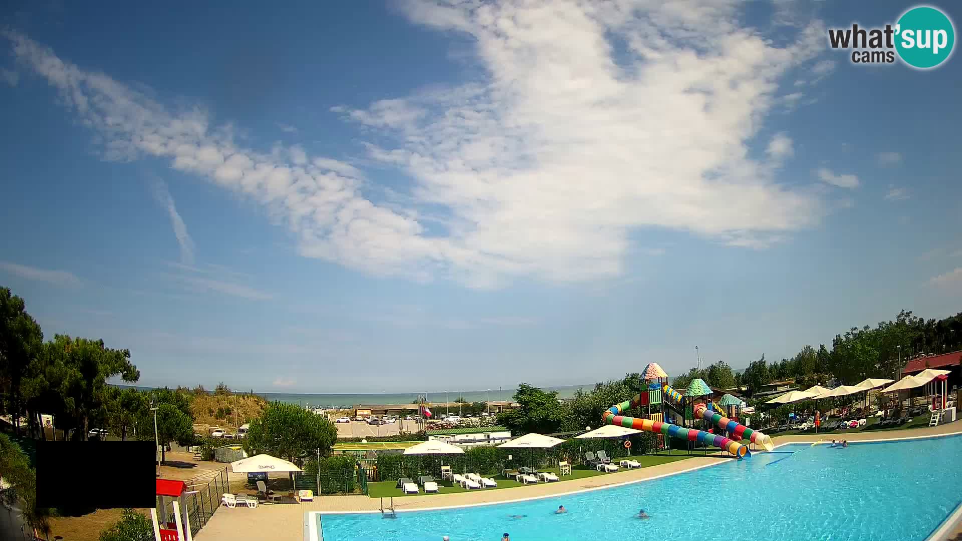 LIVE Camping Vittoria webcam Rosolina mare