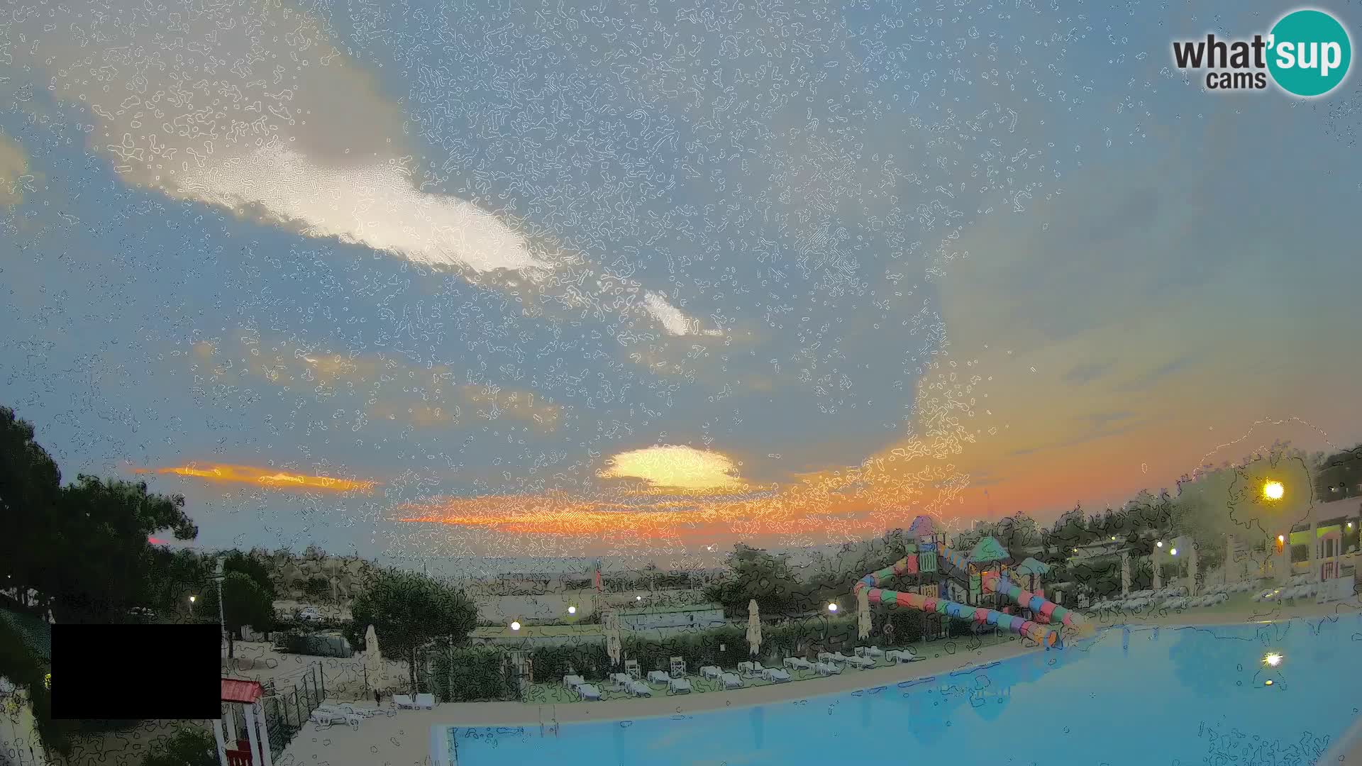 Camping Vittoria webcam en vivo Rosolina mare