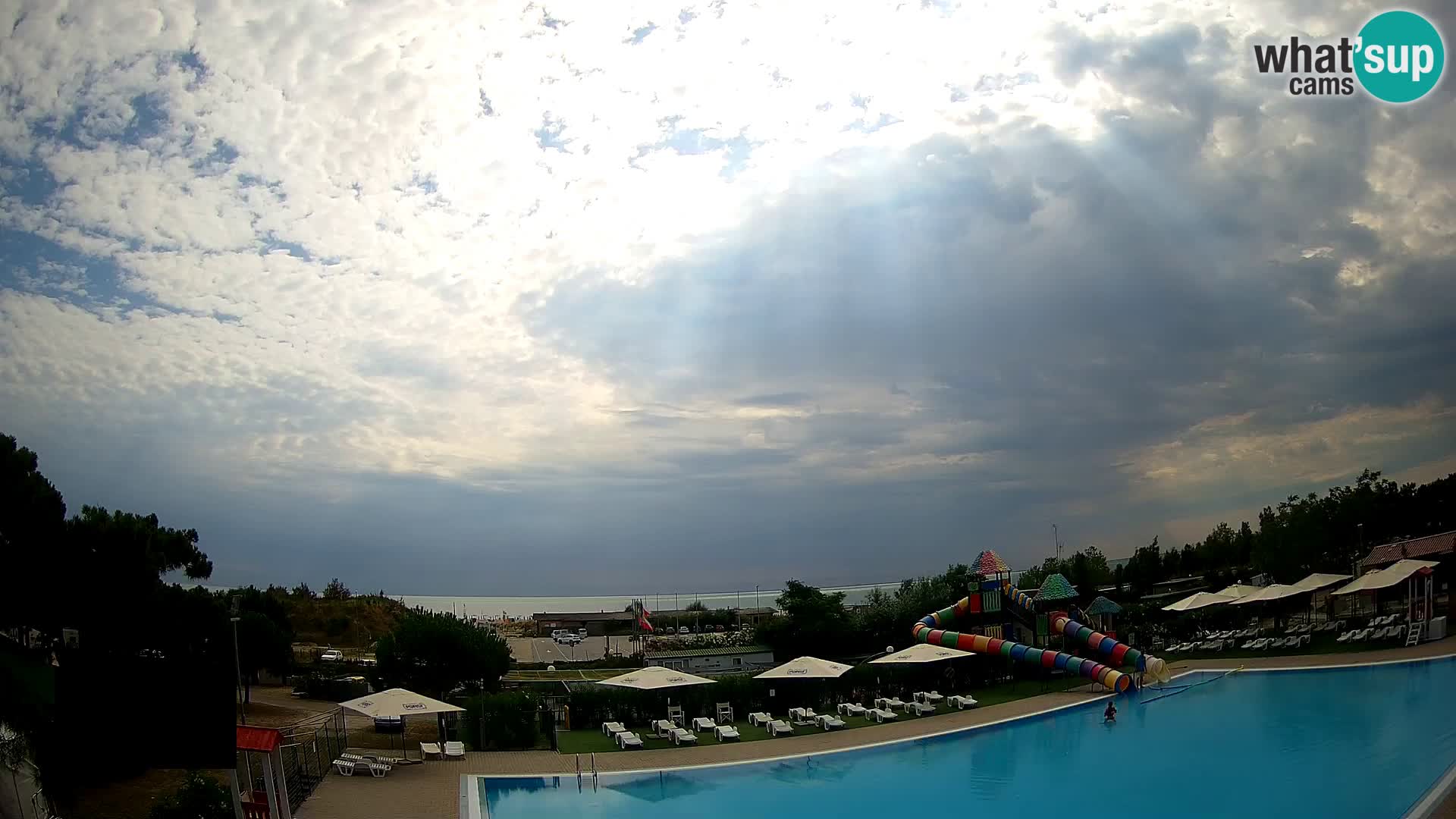 Camping Vittoria webcam en vivo Rosolina mare