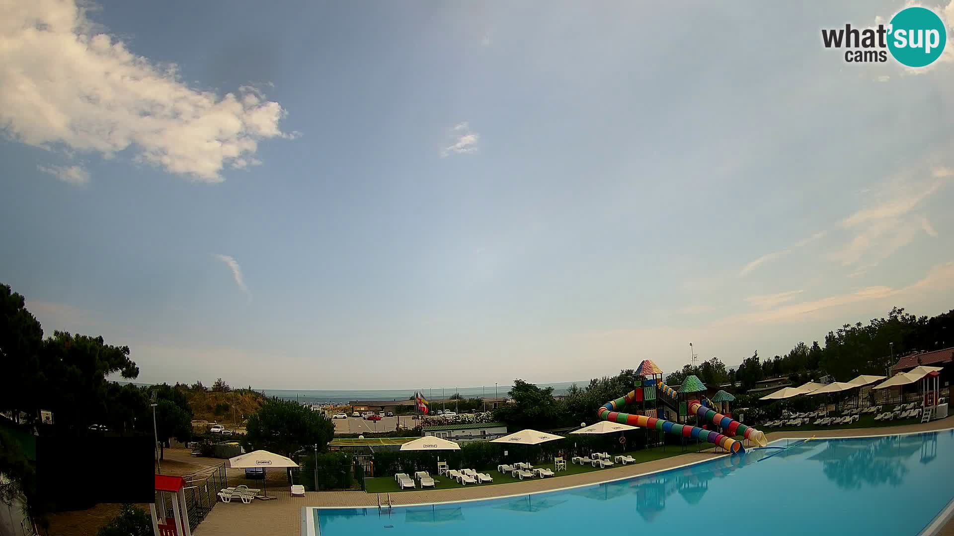 Webcam Camping Vittoria LIVEcam Rosolina mare