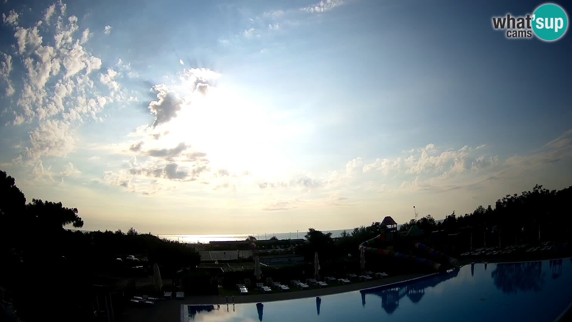 Webcam Camping Vittoria LIVEcam Rosolina mare