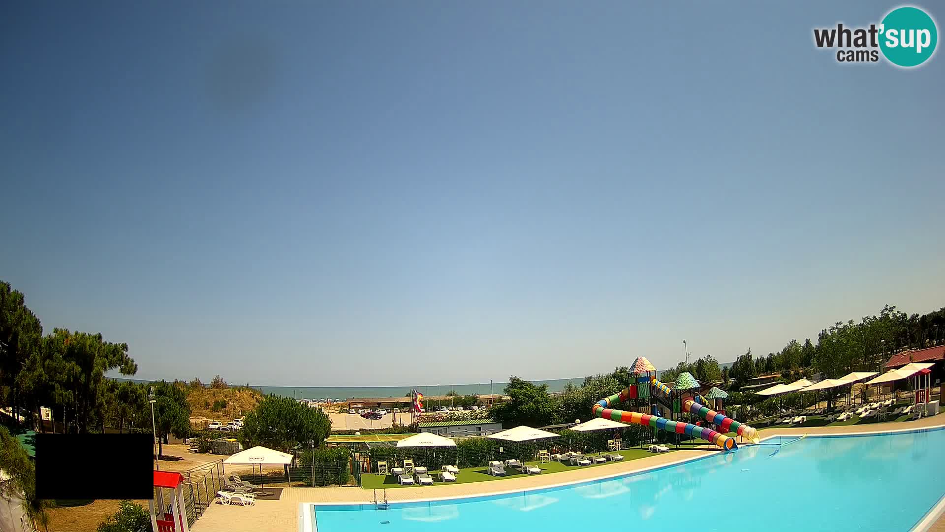 Camping Vittoria webcam Rosolina mare