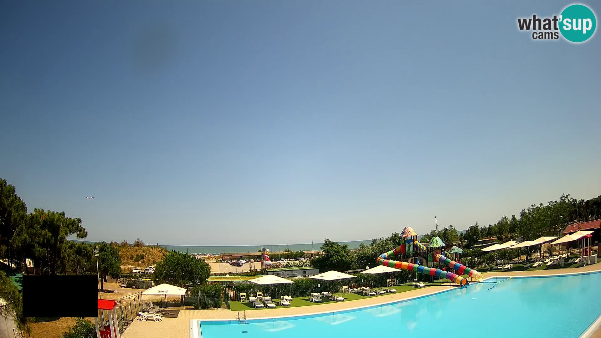 Camping Vittoria webcam en vivo Rosolina mare