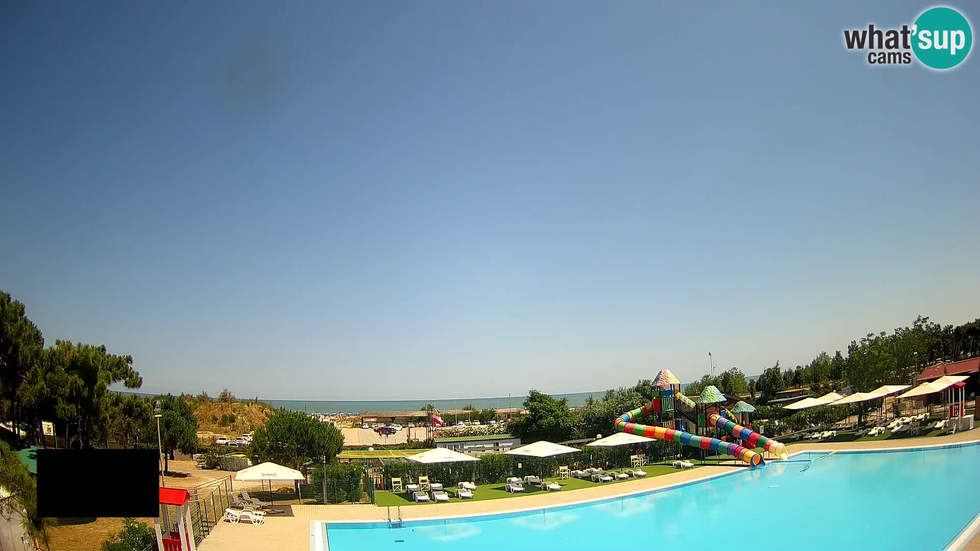 Camping Vittoria web kamera Rosolina mare