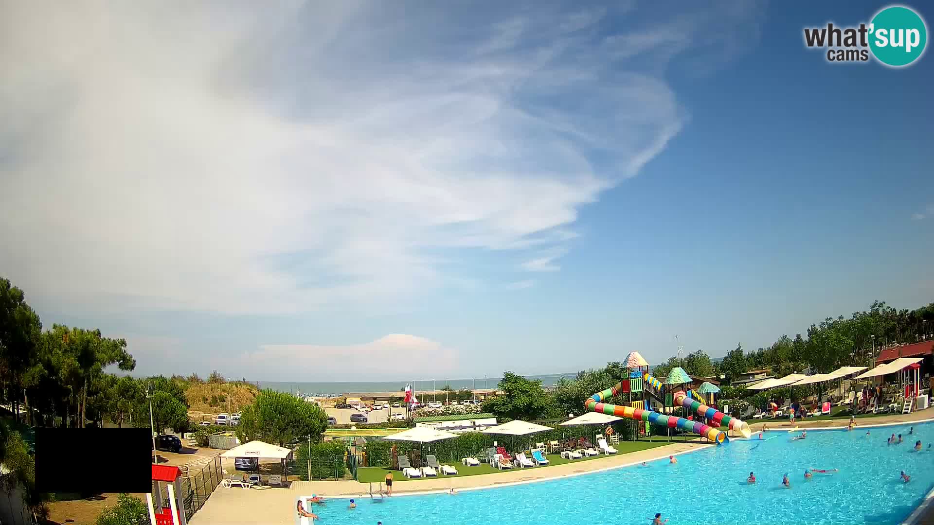 Camping Vittoria Spletna kamera Rosolina mare