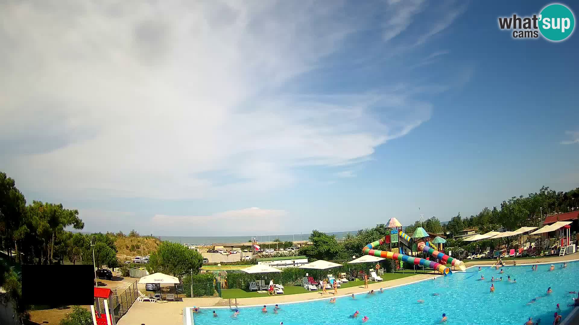 Webcam Camping Vittoria LIVEcam Rosolina mare