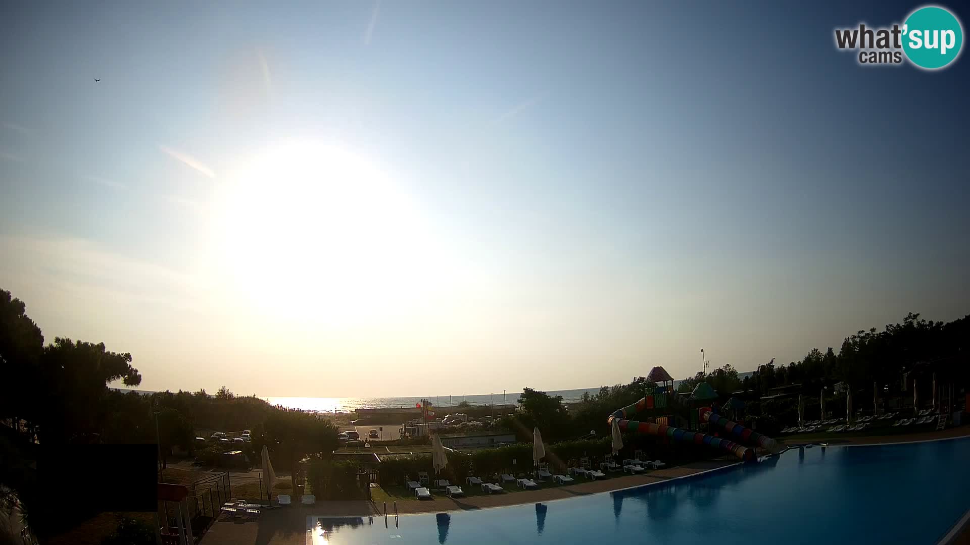 Camping Vittoria webcam en vivo Rosolina mare