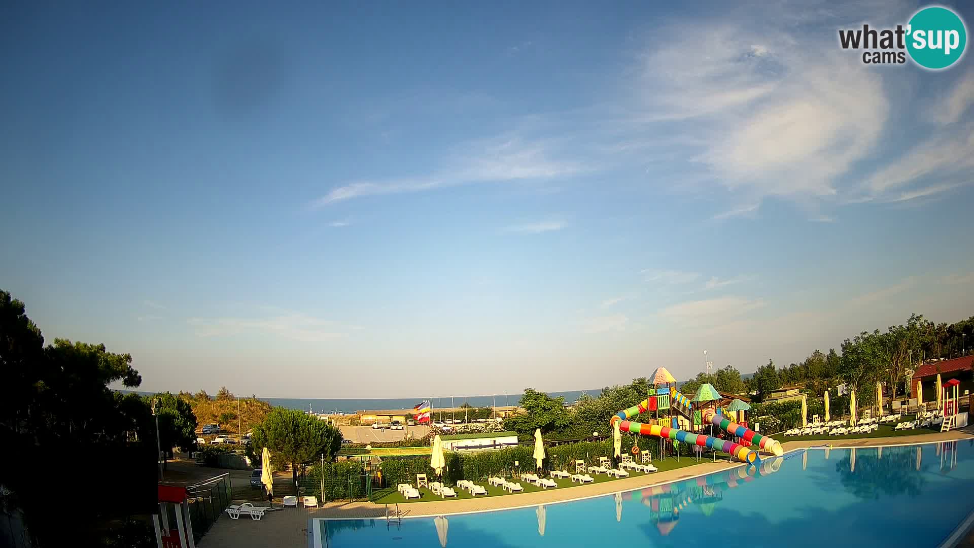 Camping Vittoria livecam Rosolina mare