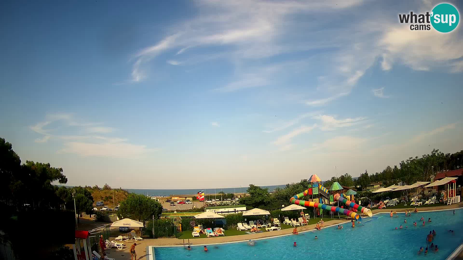 LIVE Camping Vittoria webcam Rosolina mare