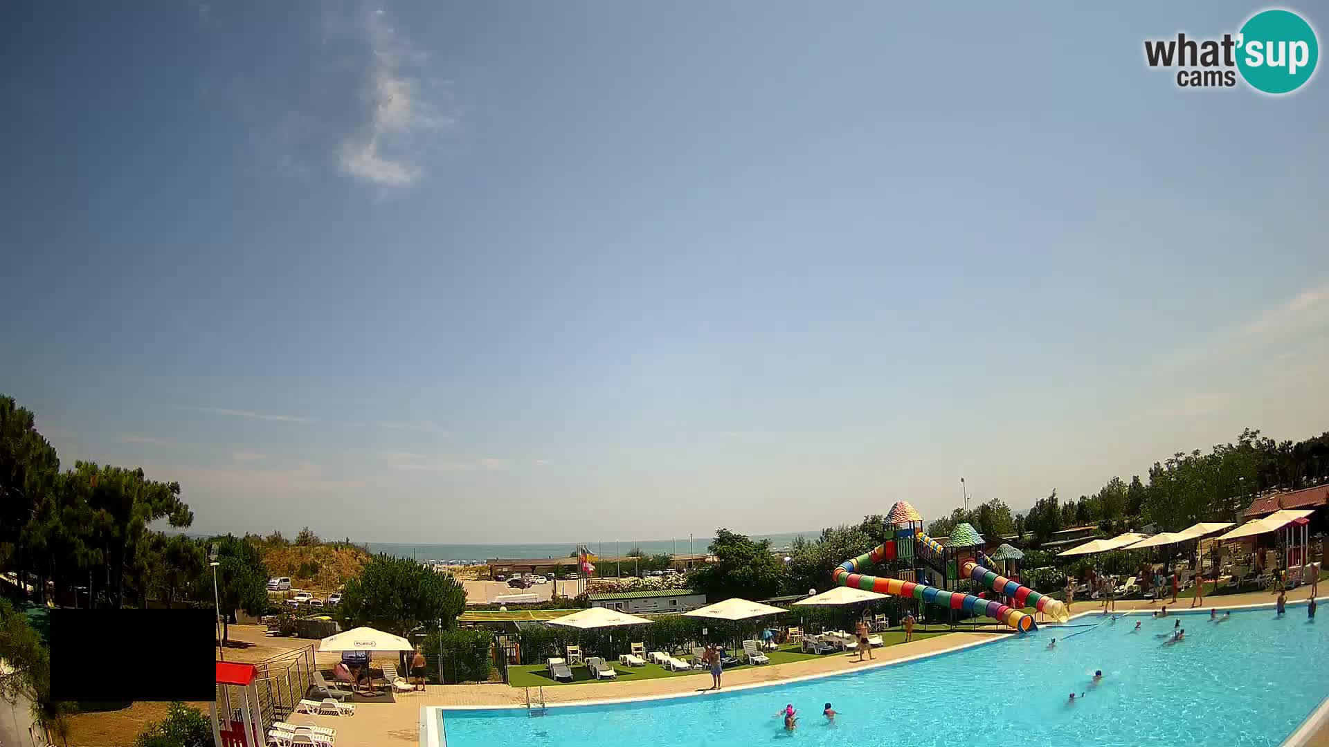 Webcam Camping Vittoria LIVEcam Rosolina mare