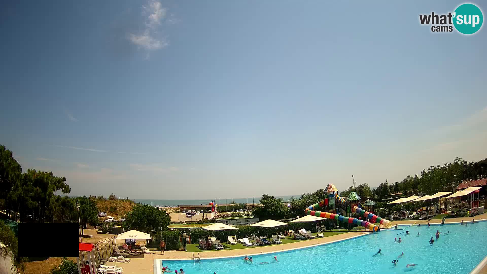 LIVE Camping Vittoria webcam Rosolina mare