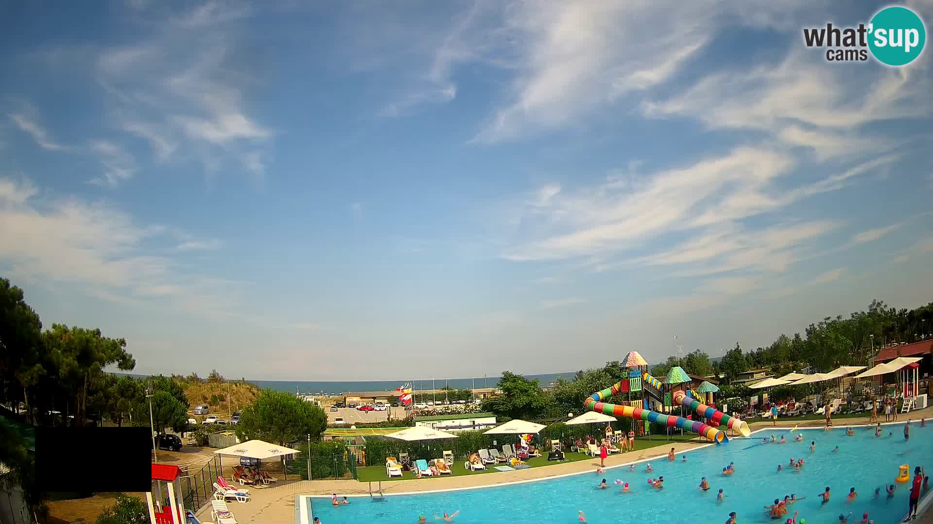 Camping Vittoria web kamera Rosolina mare