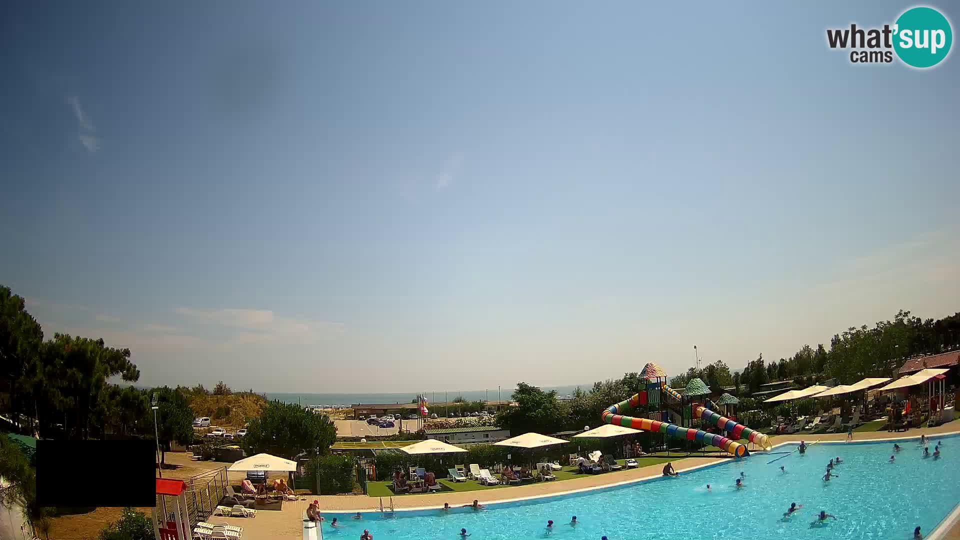 Camping Vittoria webcam en vivo Rosolina mare