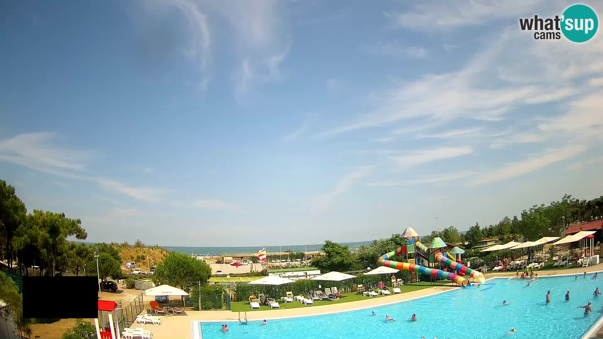 Camping Vittoria web kamera Rosolina mare