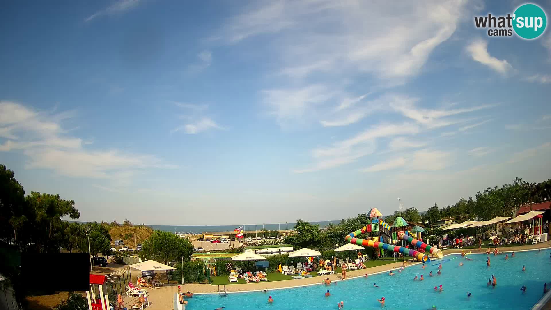 LIVE Camping Vittoria webcam Rosolina mare