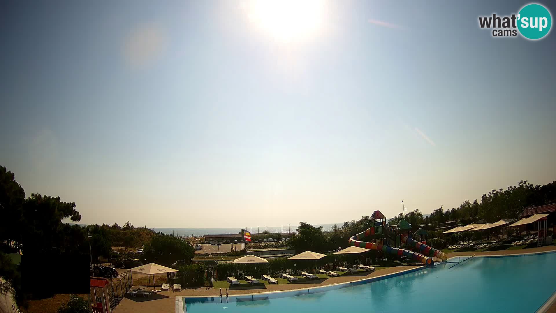 Webcam Camping Vittoria LIVEcam Rosolina mare