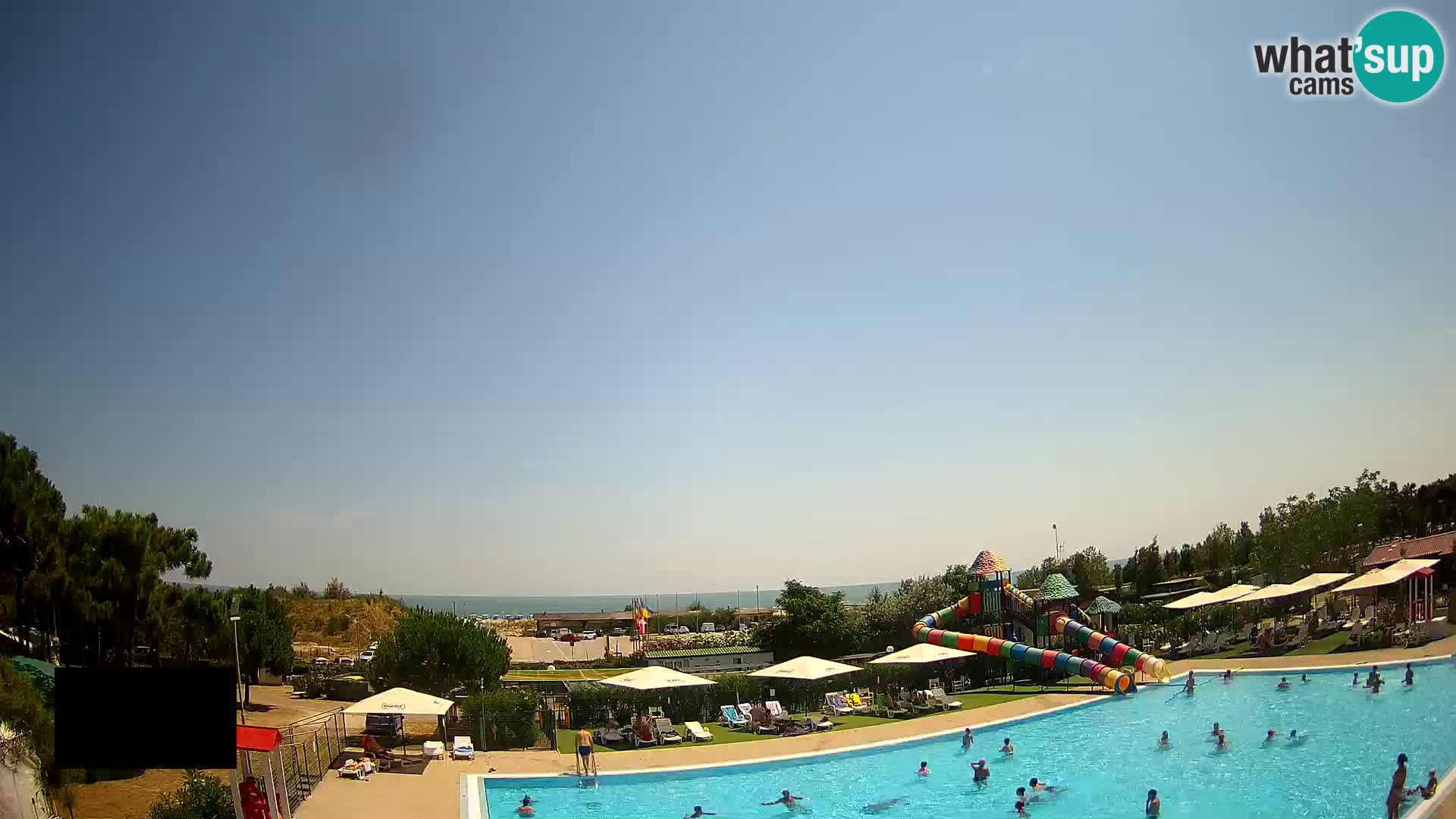 Webcam Camping Vittoria LIVEcam Rosolina mare