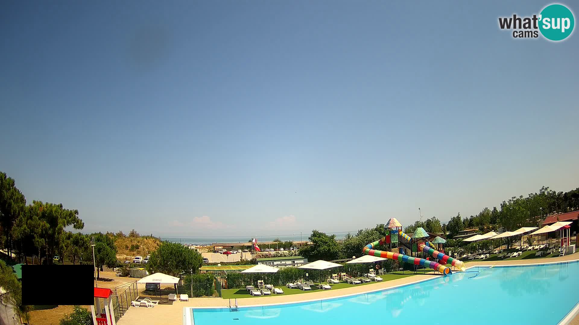 Camping Vittoria webcam Rosolina mare