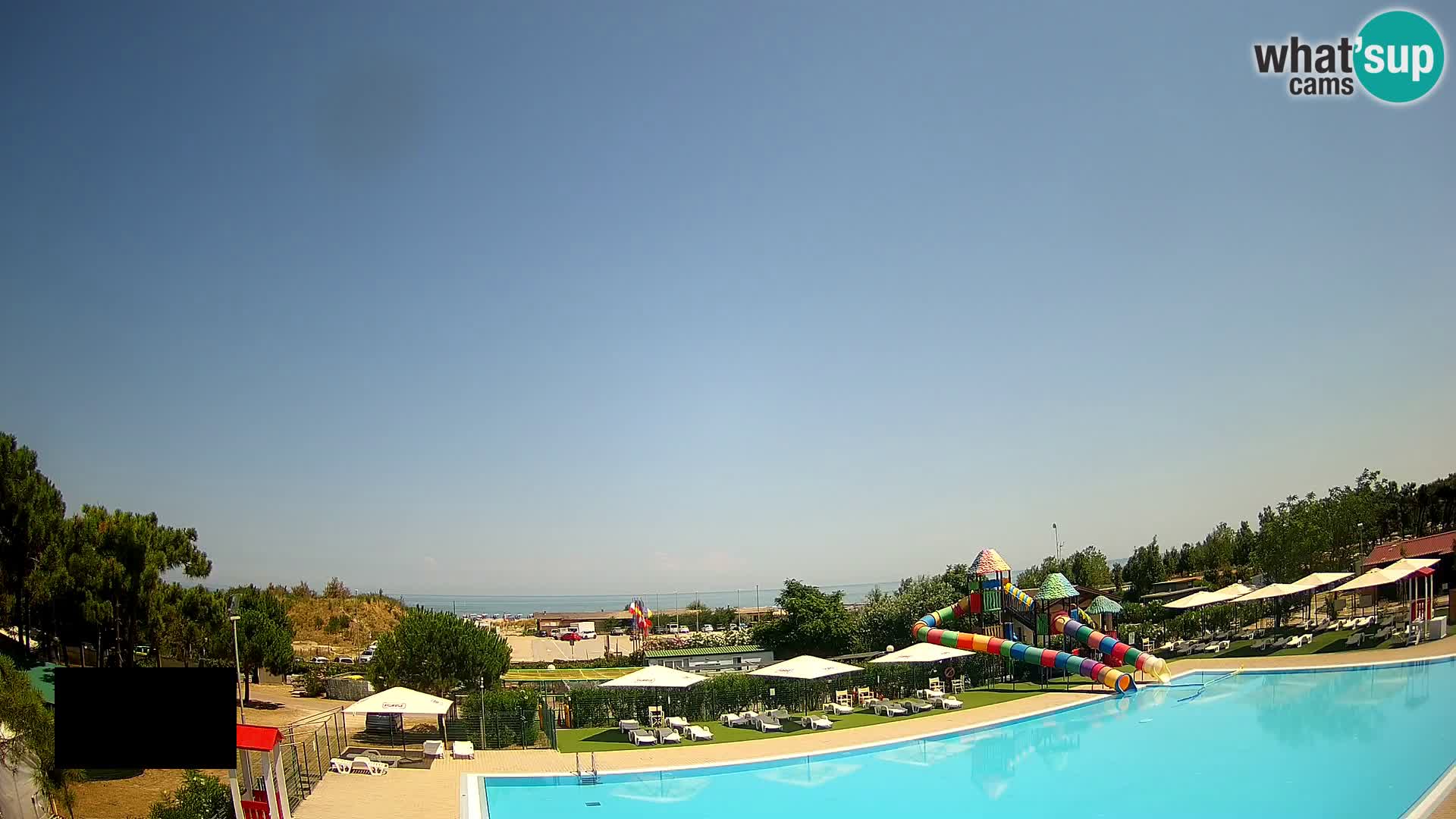 Camping Vittoria Spletna kamera Rosolina mare