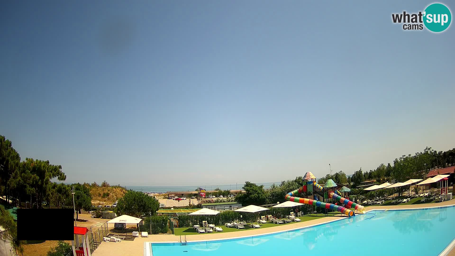 Camping Vittoria webcam en vivo Rosolina mare