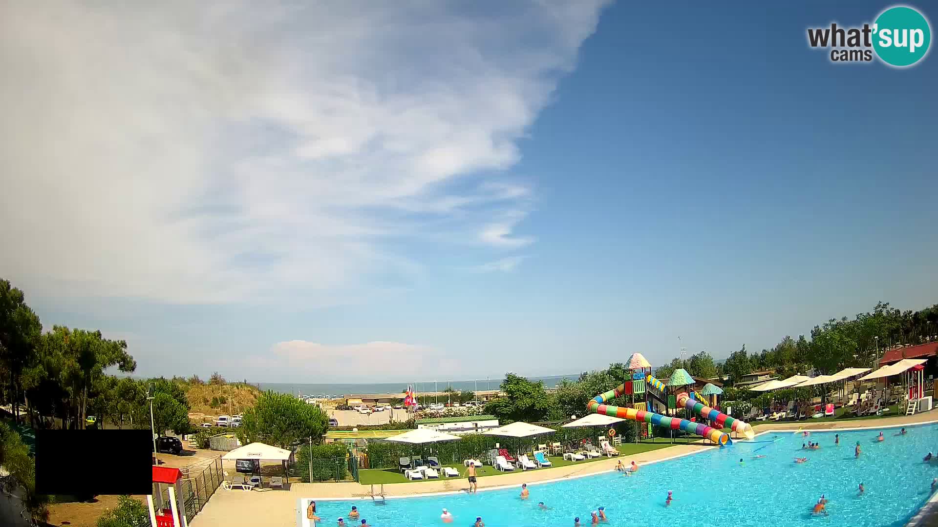 Webcam Camping Vittoria LIVEcam Rosolina mare