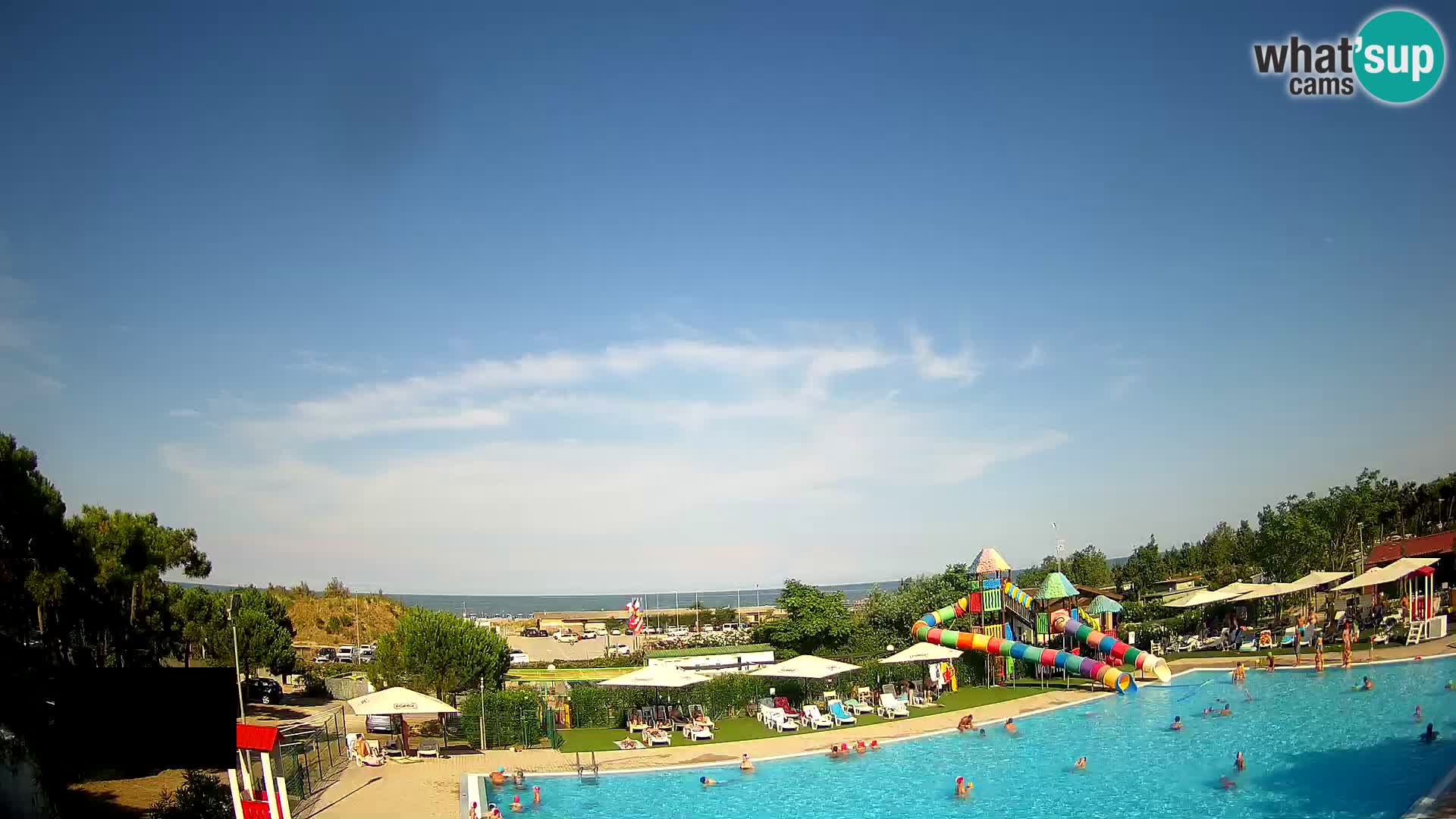 Webcam Camping Vittoria LIVEcam Rosolina mare