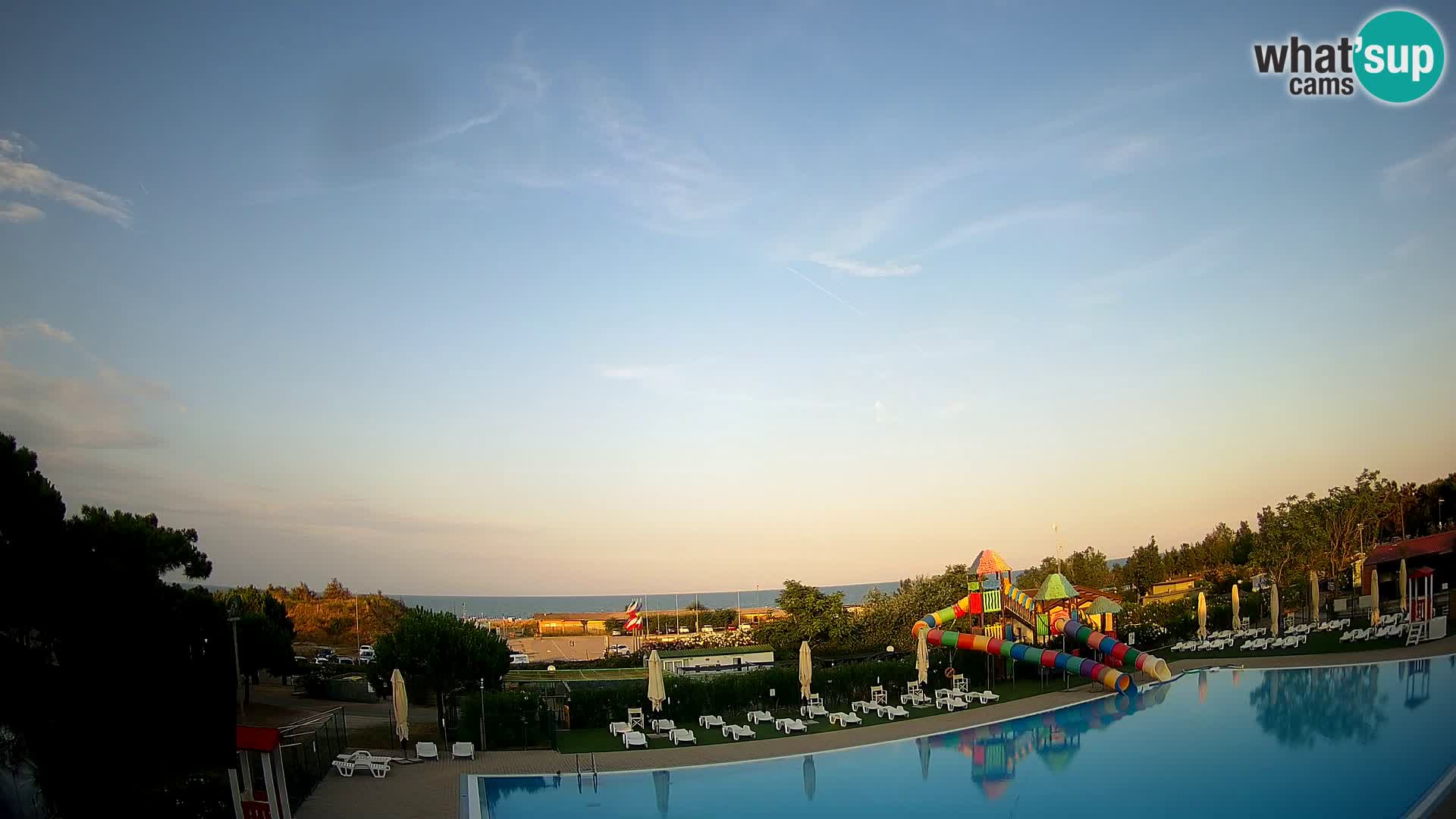 Webcam Camping Vittoria LIVEcam Rosolina mare